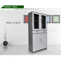 Modern customized office 2 drawer steel swing door thin file cabinet